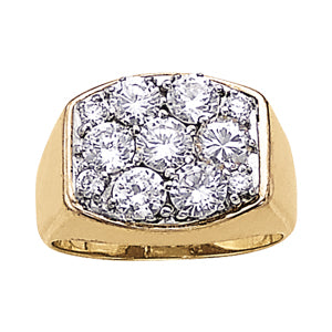 Men's Cluster Diamond Ring · 2.80 ct tw
