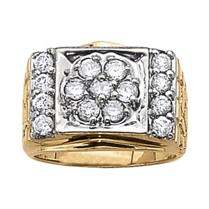 Men's Cluster Diamond Ring · 1.98 ct tw