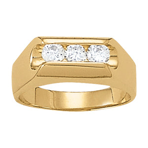 Men's Three-Stone Diamond Ring · 0.60 ct tw
