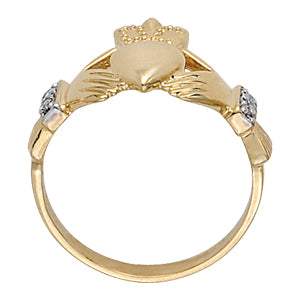 Men's Horseshoe & Novelty Diamond Ring · 0.06 ct tw