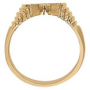 Men's Horseshoe & Novelty Diamond Ring · 0.27 ct tw