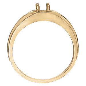 Oval Men's Gemstone Ring · 0.01 ct tw