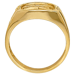 Men's Onyx Diamond Ring · 0.03 ct tw
