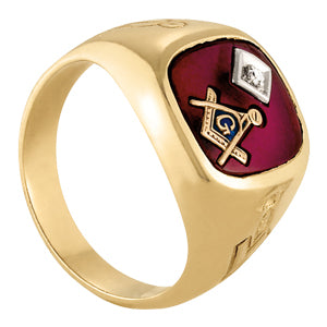 Men's Gemstone Ring · 0.02 ct tw