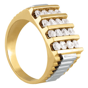 Men's Cluster Diamond Ring · 2.00 ct tw