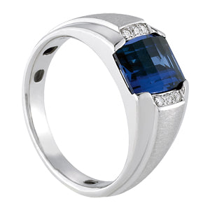 Men's Gemstone Ring · 0.06 ct tw