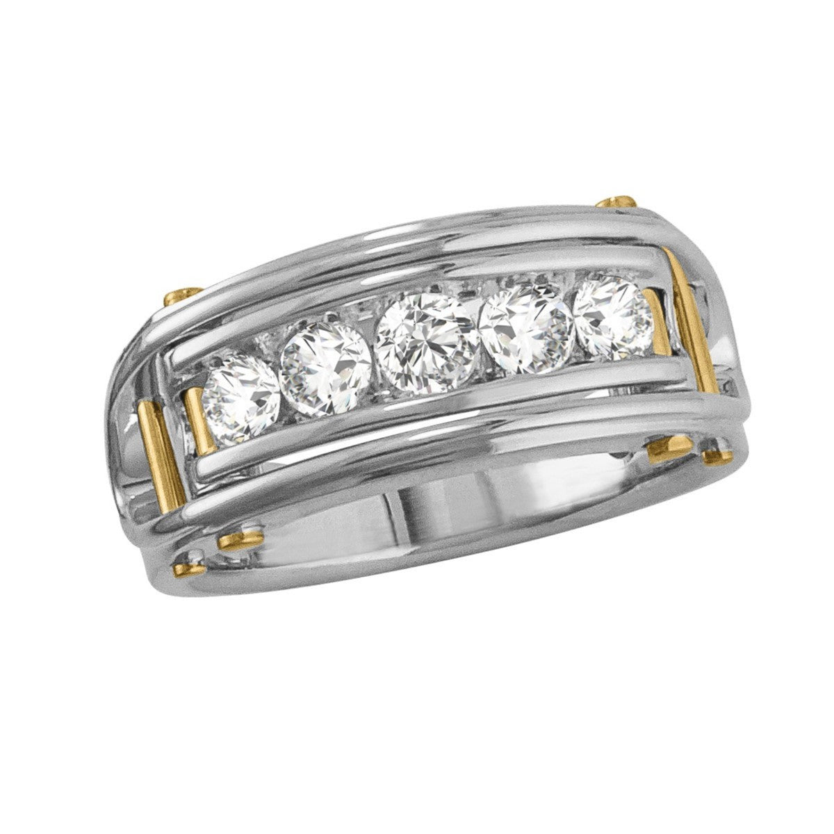 Round Men's Diamond Fashion Ring · 1.00 ct tw
