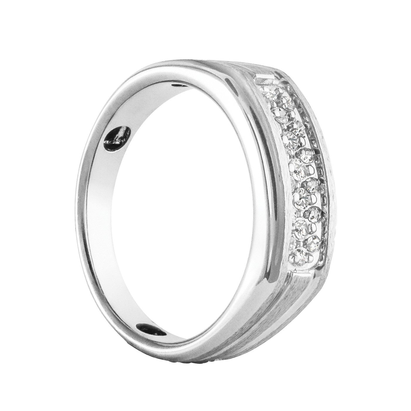 Gent's Diamond Cluster Ring · 0.24 ct tw