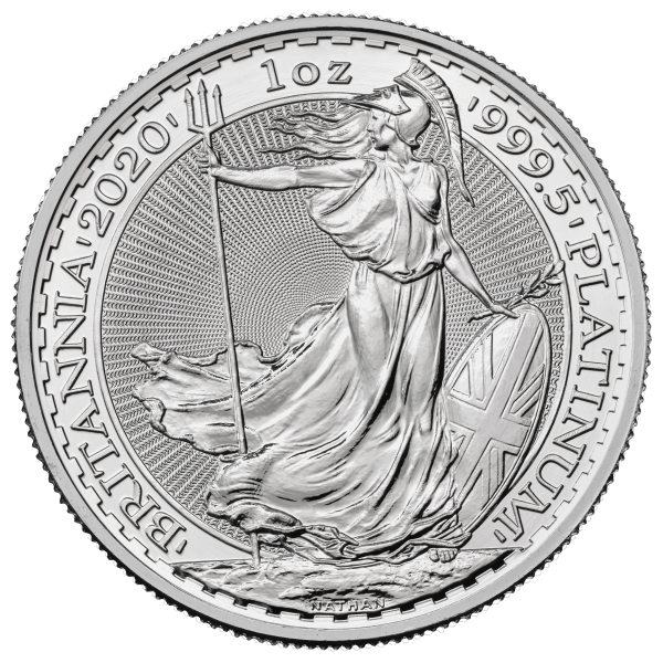 1 oz Great Britain Platinum Britannia - .9995 Fine Platinum