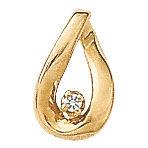 Diamond Solitaire Pendant · 0.08 ct tw