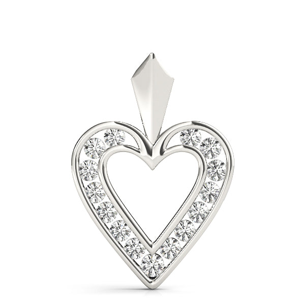 Heart Diamond Pendant · 0.46 ct tw