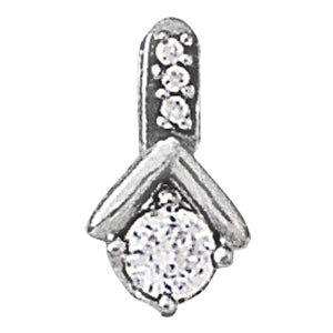 Round Diamond Solitaire Pendant · 0.27 ct tw