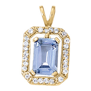Emerald Gemstone Pendant · 0.52 ct tw