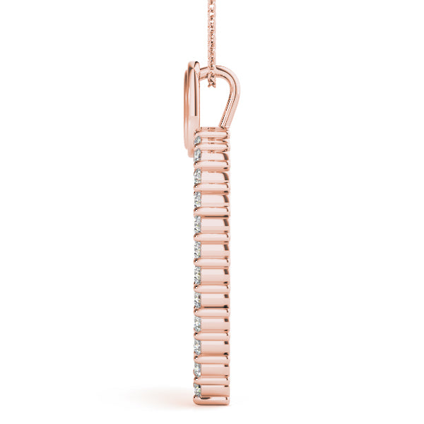 Heart Diamond Pendant · 1.08 ct tw