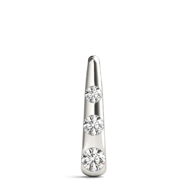 Three-Stone Diamond Pendant · 0.50 ct tw