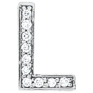 Initials Diamond Pendant · 0.25 ct tw