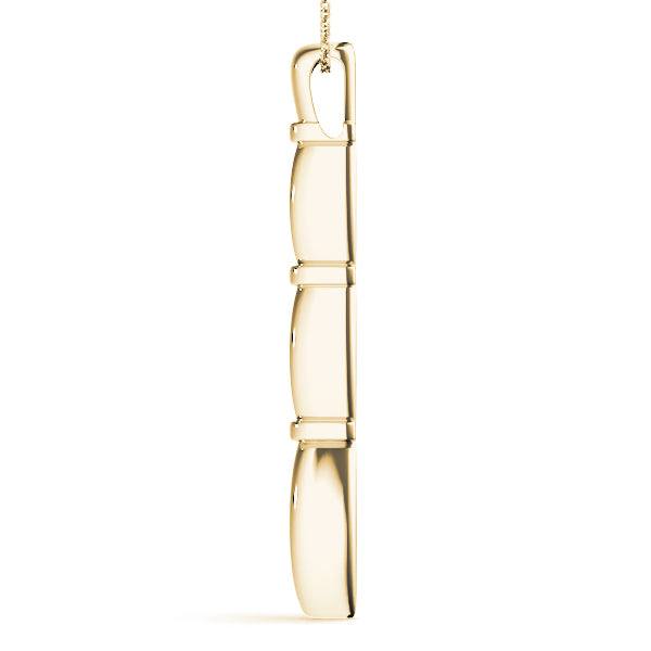 Three-Stone Diamond Pendant · 0.24 ct tw