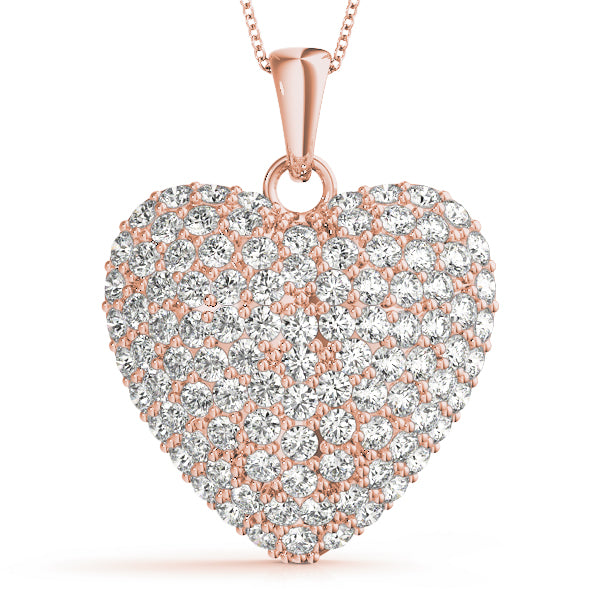 Heart Diamond Pendant · 2.48 ct tw
