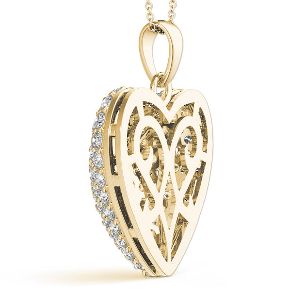 Heart Diamond Pendant · 1.21 ct tw