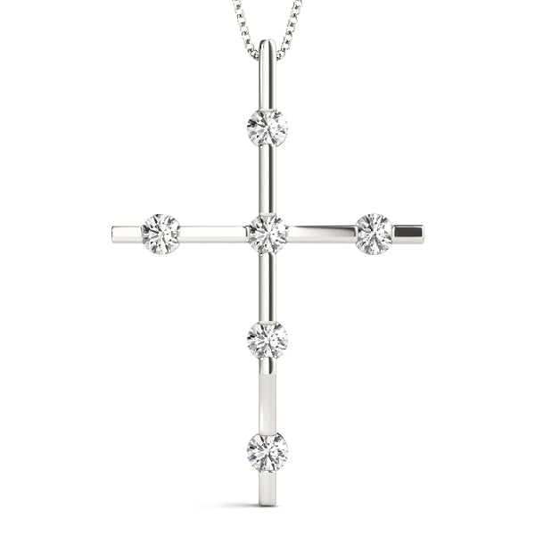 Religious Crosses Diamond Pendant · 1.02 ct tw