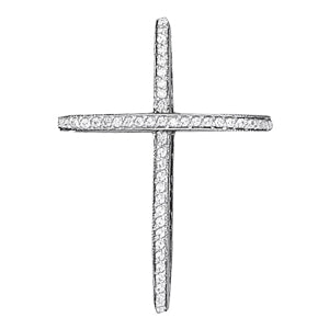 Religious Crosses Diamond Pendant · 0.50 ct tw