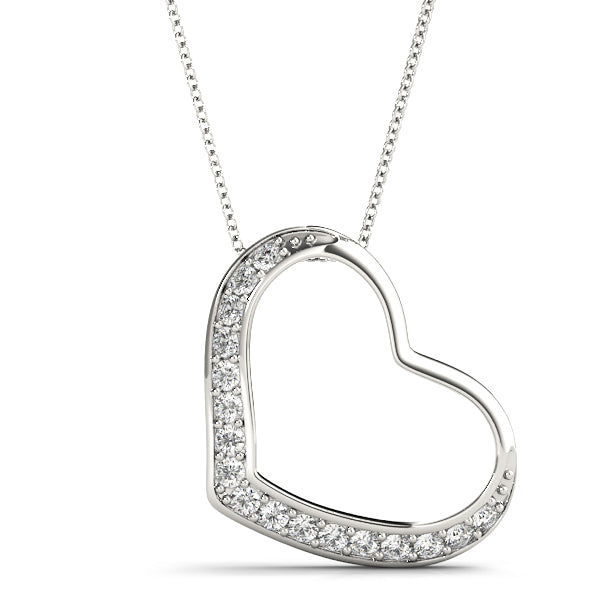 Heart Diamond Pendant · 0.17 ct tw