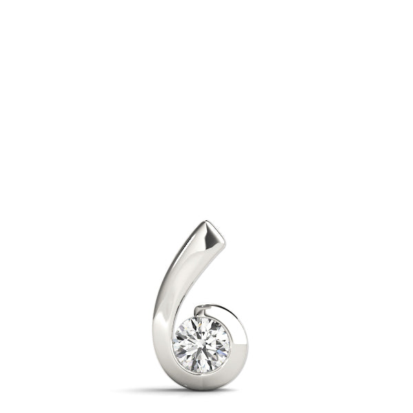 Round Diamond Solitaire Pendant · 0.25 ct tw