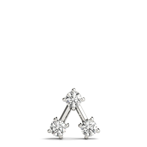 Three-Stone Diamond Pendant · 0.99 ct tw