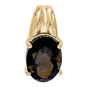 Oval Gemstone Pendant