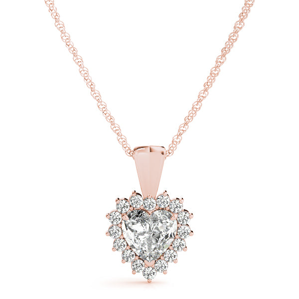 Heart Gemstone Pendant · 0.24 ct tw