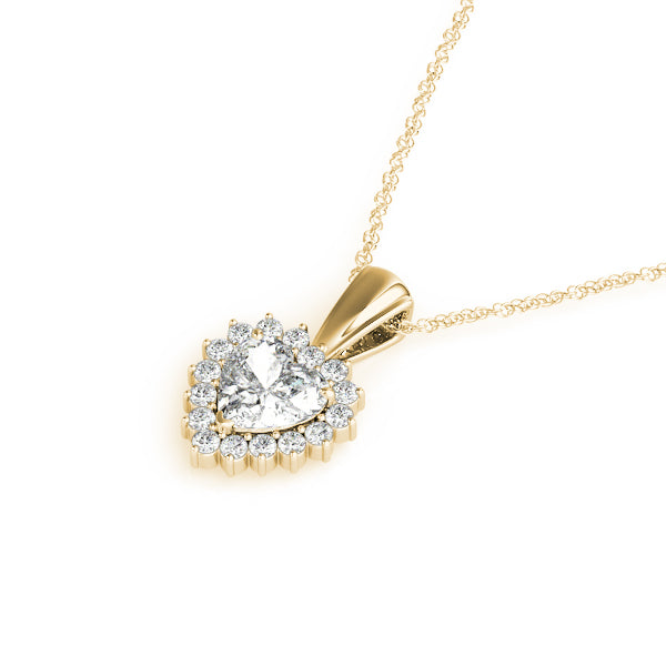 Heart Gemstone Pendant · 0.24 ct tw