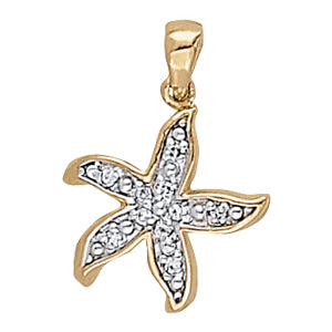 Novelty Diamond Pendant · 0.05 ct tw