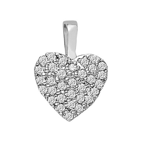 Heart Diamond Pendant · 0.66 ct tw