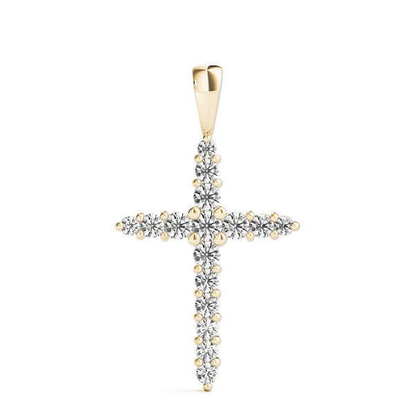 Religious Crosses Diamond Pendant · 0.50 ct tw