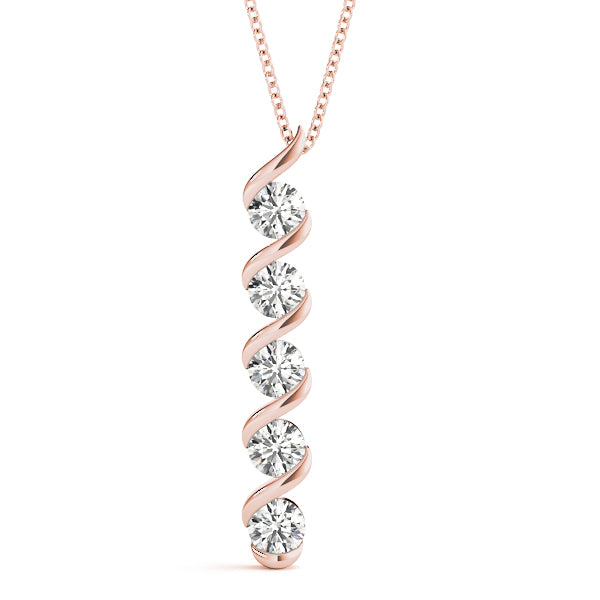 Fashion Diamond Pendant · 1.00 ct tw