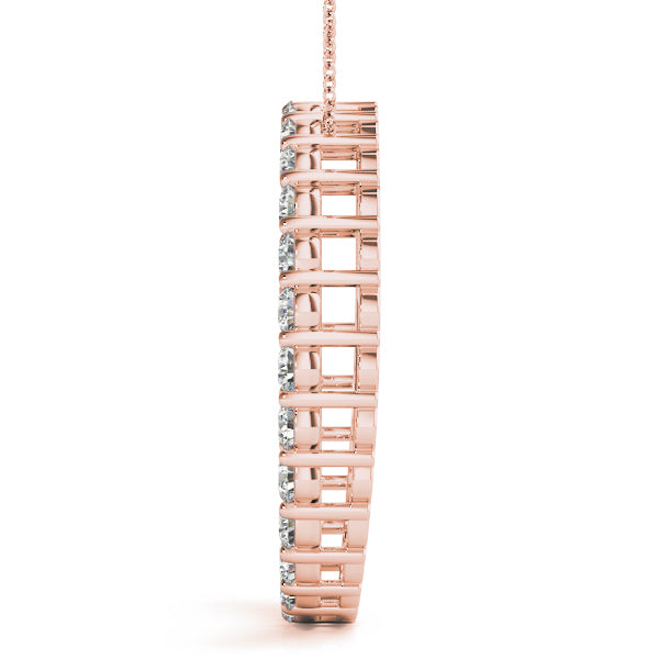 Circle Diamond Pendant · 1.26 ct tw