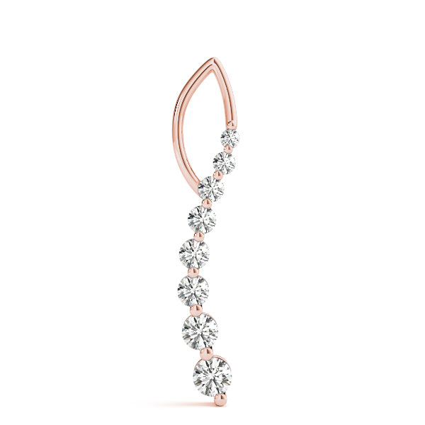 Journey Diamond Pendant · 0.98 ct tw