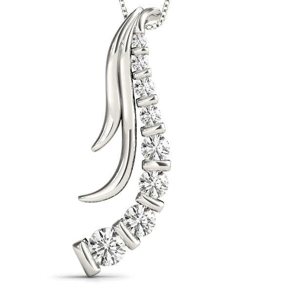 Journey Diamond Pendant · 0.25 ct tw