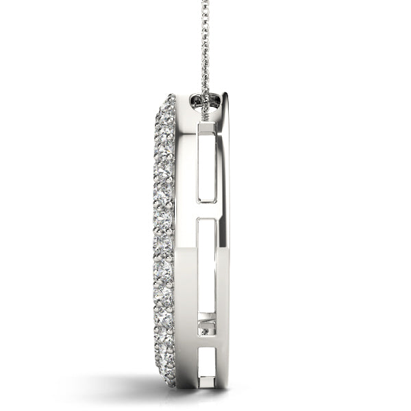 Circle Diamond Pendant · 0.25 ct tw