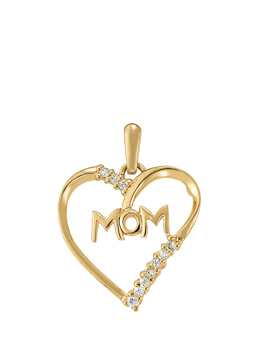 Heart Diamond Pendant · 0.10 ct tw