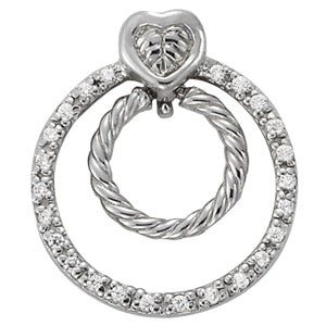 Fashion Diamond Pendant · 0.12 ct tw