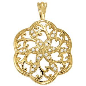 Fashion Diamond Pendant · 0.24 ct tw