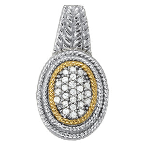 Cluster Diamond Pendant · 0.25 ct tw