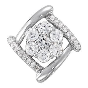 Love Knot Diamond Pendant · 0.27 ct tw