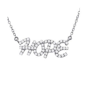 Religious Novelty Diamond Pendant · 0.28 ct tw