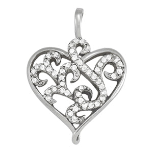 Heart Diamond Pendant · 0.25 ct tw