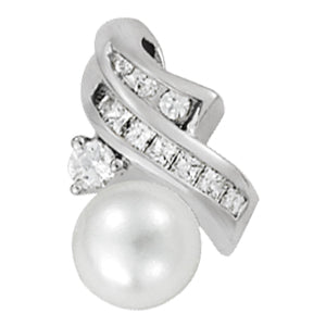 Pearl Gemstone Pendant · 0.19 ct tw