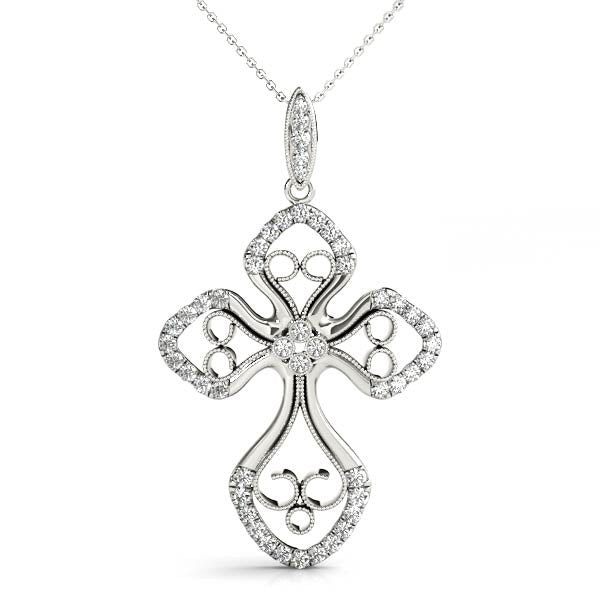 Religious Crosses Diamond Pendant · 0.41 ct tw