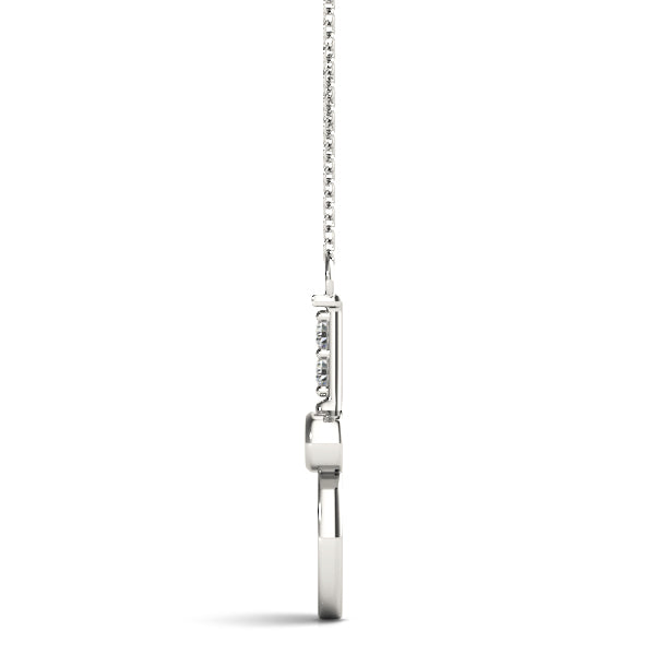 Tennis Racket Charm Diamond Pendant · 0.06 ct tw