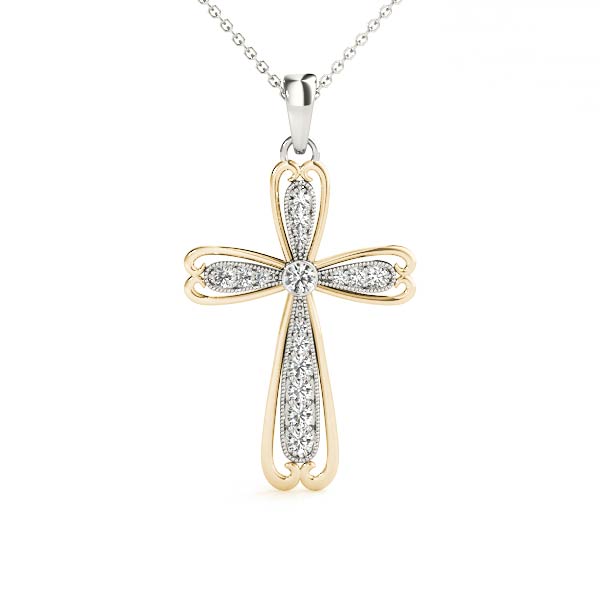 Religious Crosses Diamond Pendant · 0.23 ct tw